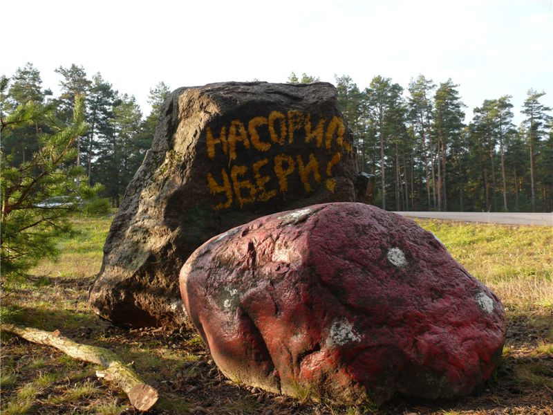 Лесное напоминание.